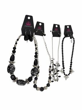 Paparazzi Necklace Bundle Set of 4 Statement Jewelry